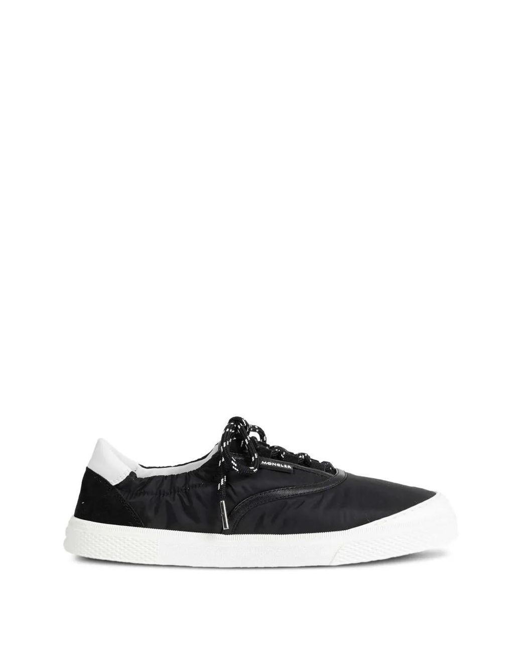 Moncler Black Leisure Nylon Sneakers for men