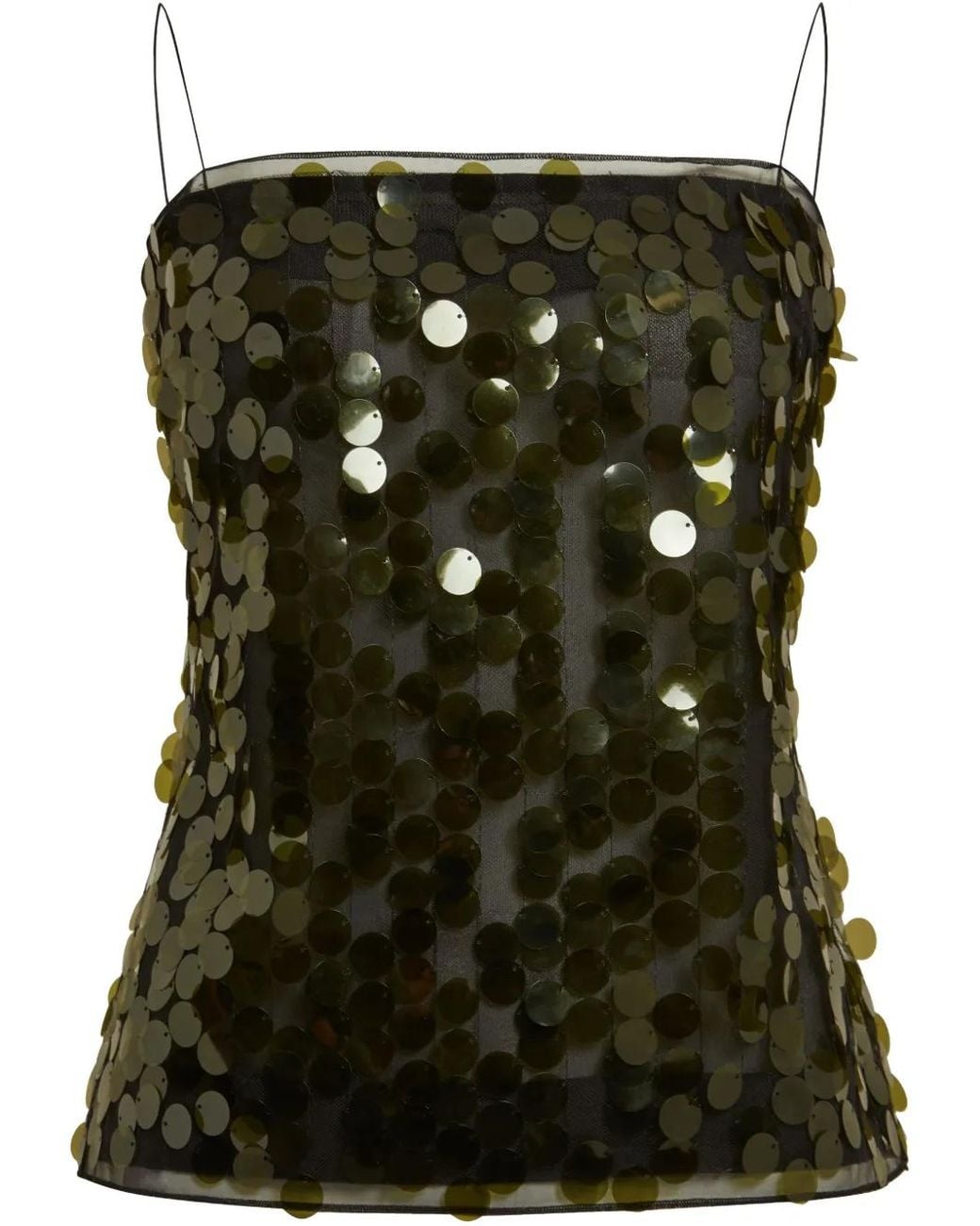 16Arlington Green Suero Sequin-Embellished Top