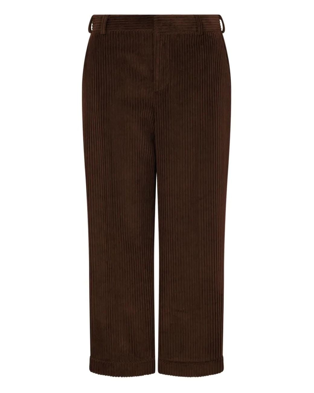 Moschino Brown Corduroy Trousers