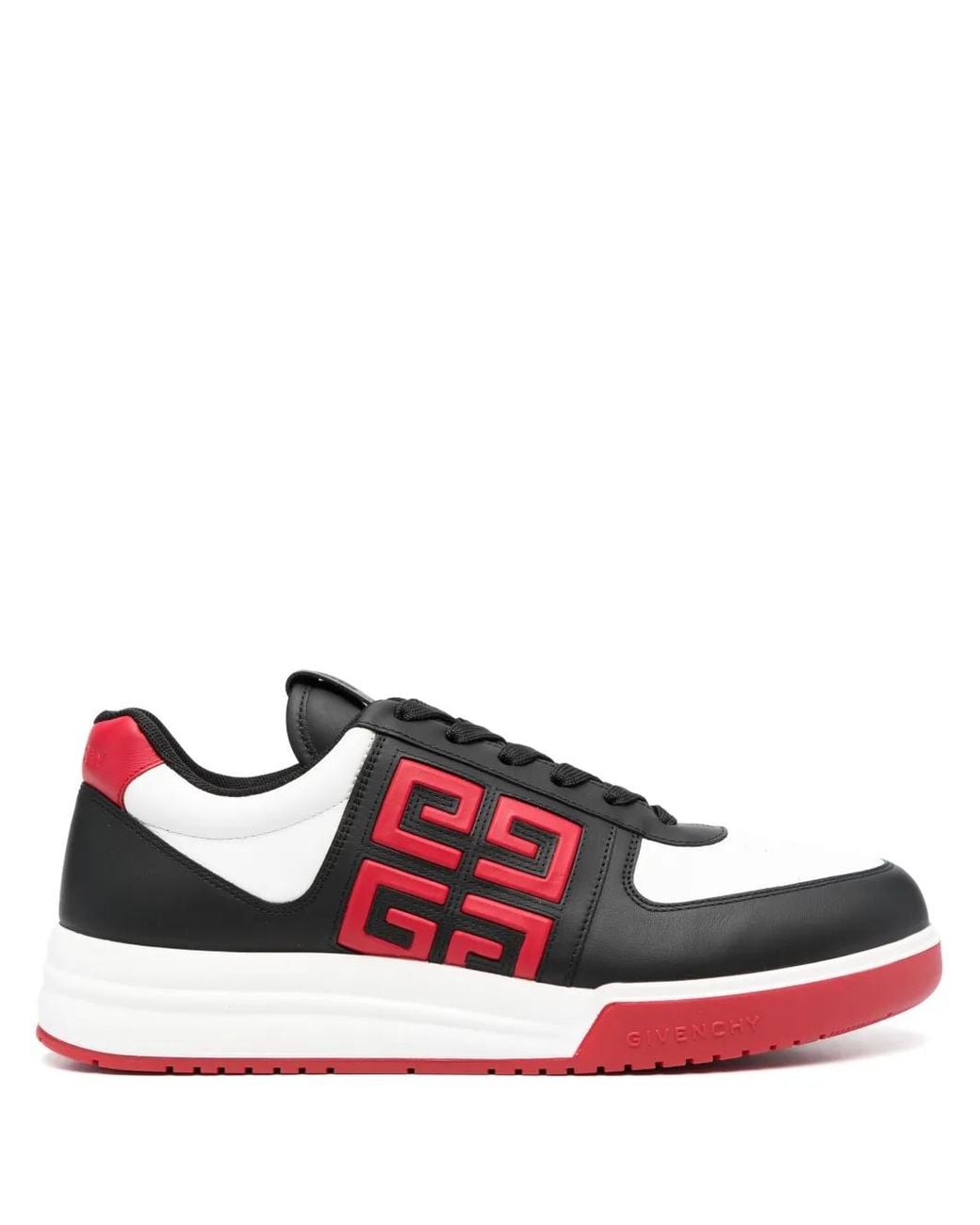 Givenchy Red G4 Leather Sneakers for men