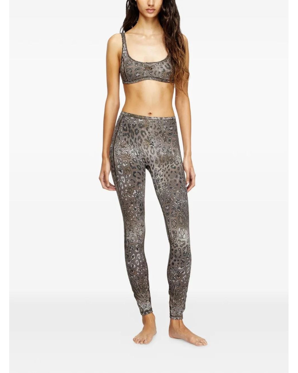 DIESEL Gray Chelsea-Utlt Sports Bra