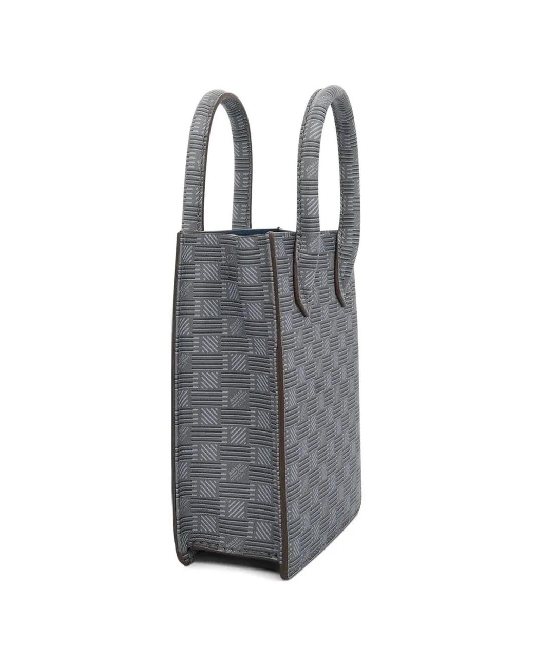 Moreau Gray Suite Signature-Motif Tote Bag