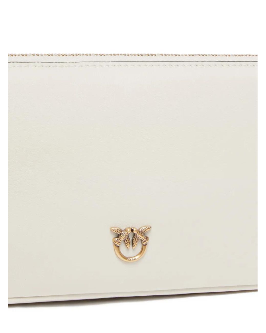 Pinko Natural Mini Half Moon Crossbody Bag