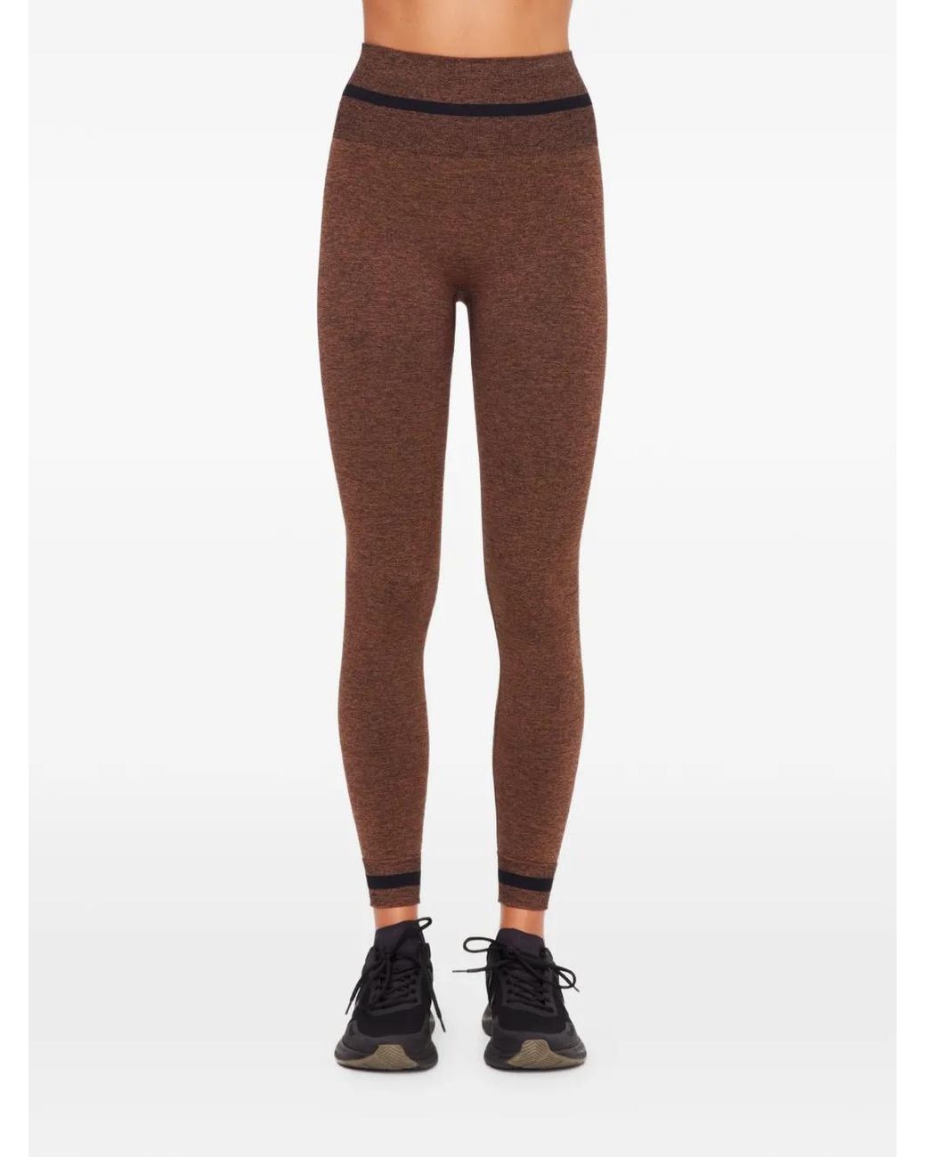 The Upside Brown Marle Seamless Leggings