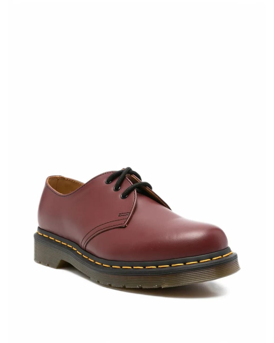 Dr. Martens Brown 1461 Leather Loafers