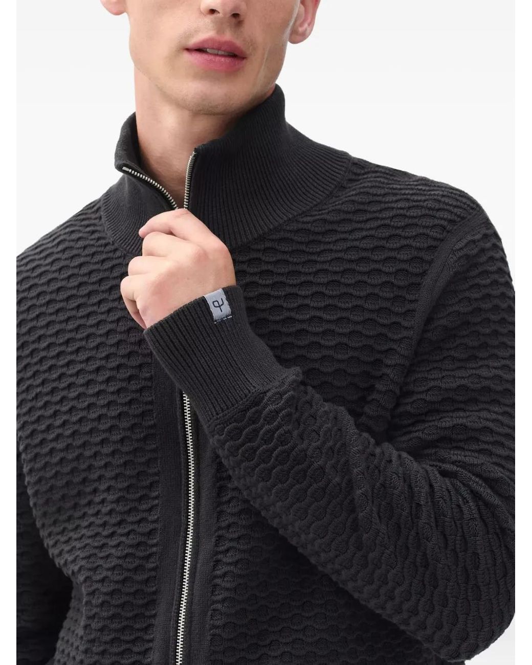 Cárdigan Andrew Rag & Bone de hombre de color Black