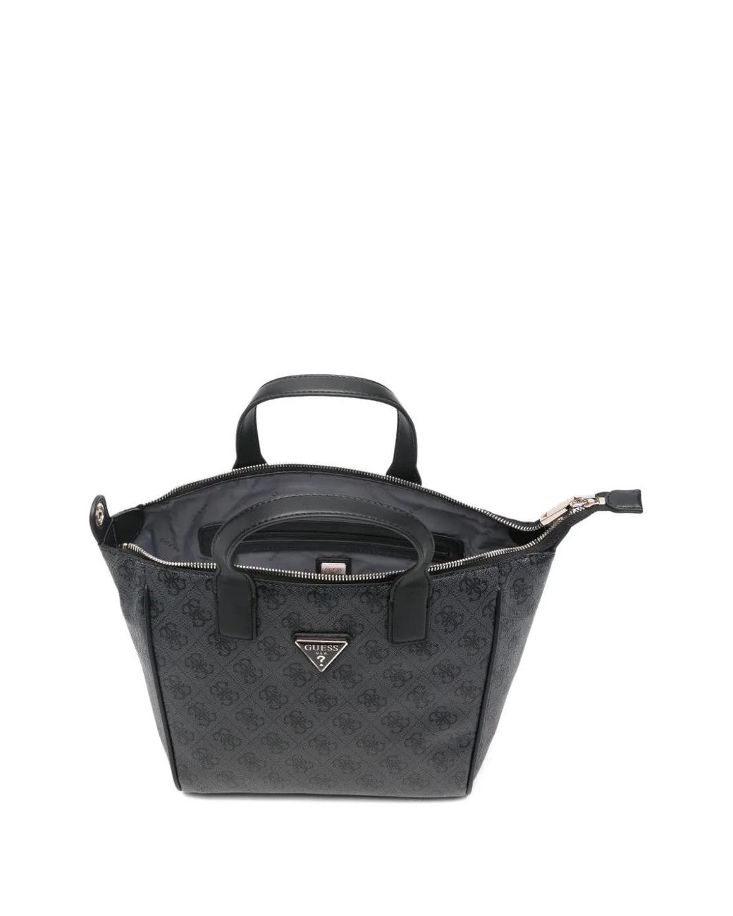 Guess Black Small Patterned Tote Bag