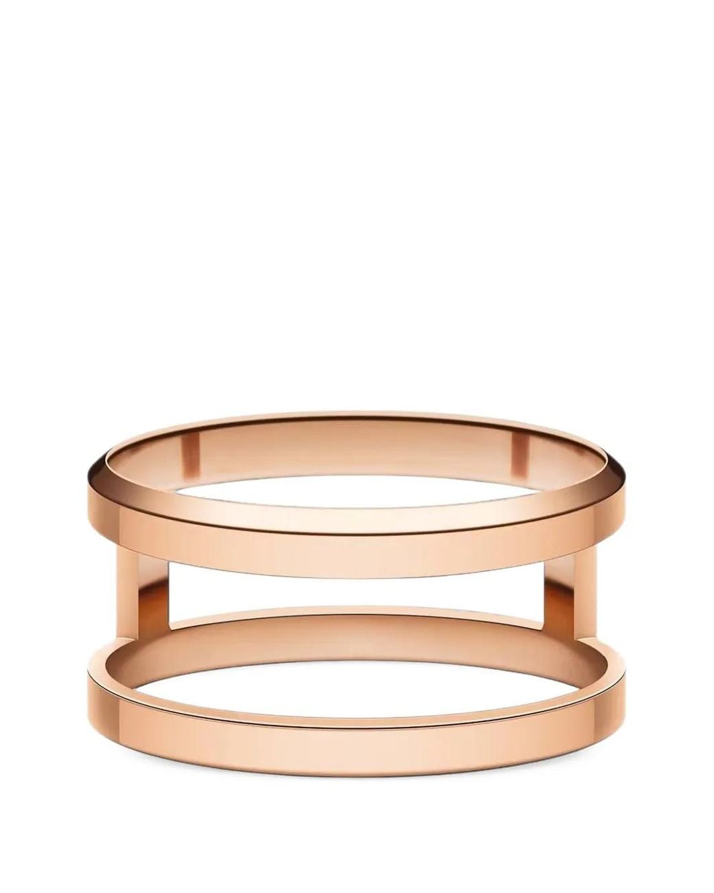 Daniel Wellington Brown Elan Dual Double-Band Ring