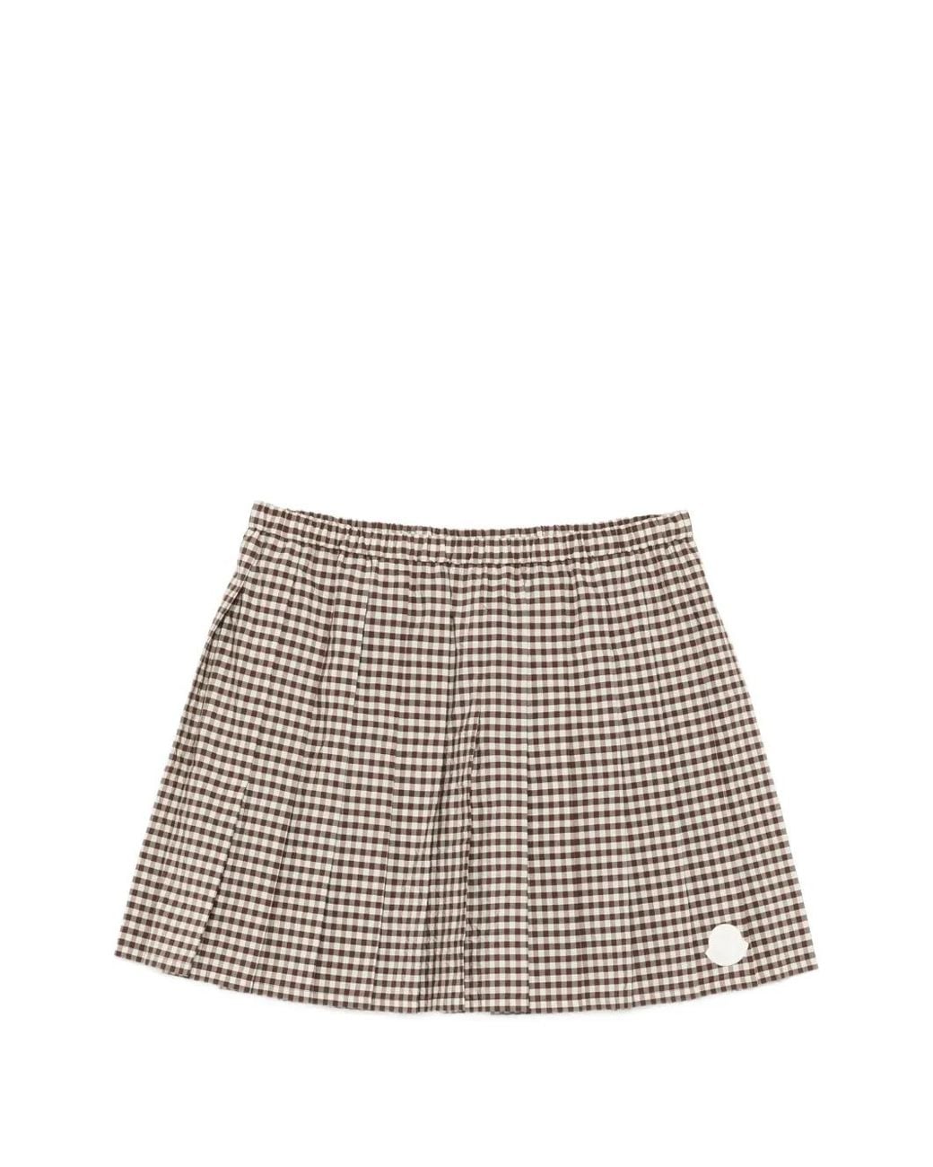 Moncler Natural Gonna Skirt