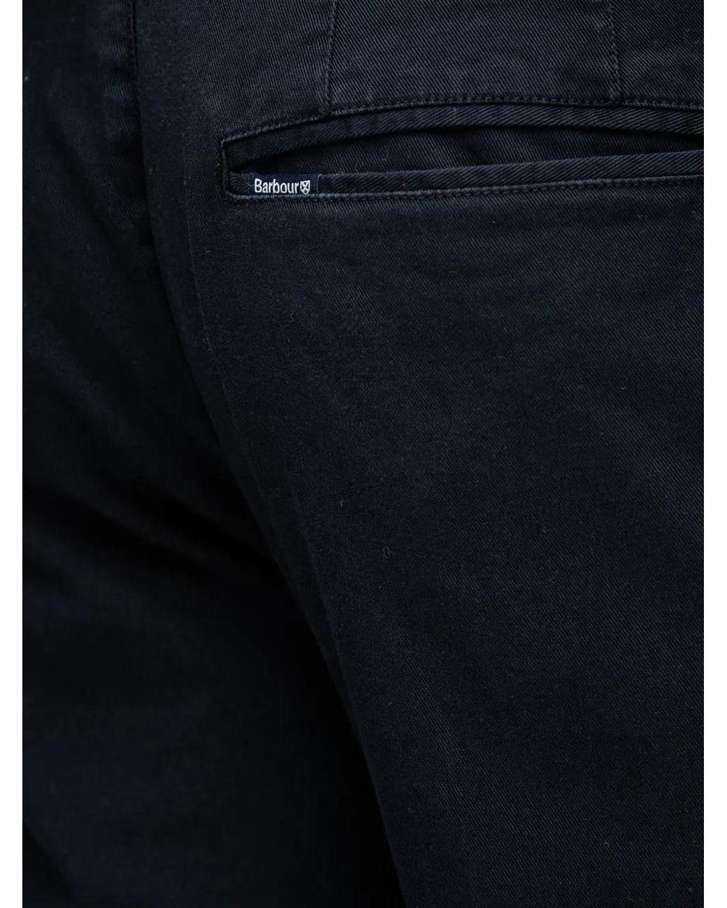 Barbour Gray Straight-Leg Chino Trousers for men