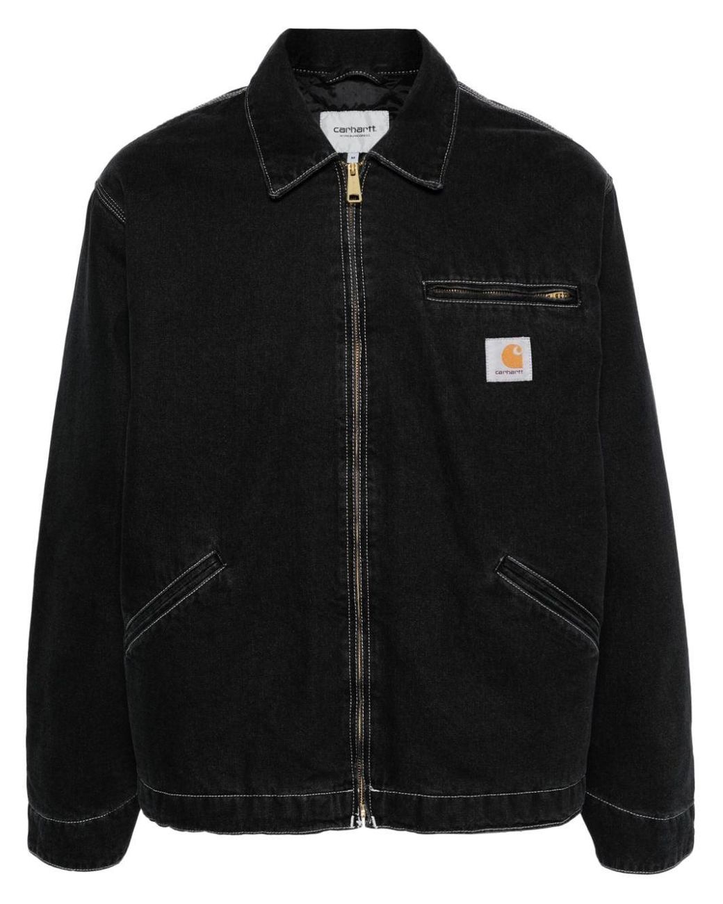 Carhartt Og Detroit Jacket in Black for Men | Lyst Canada