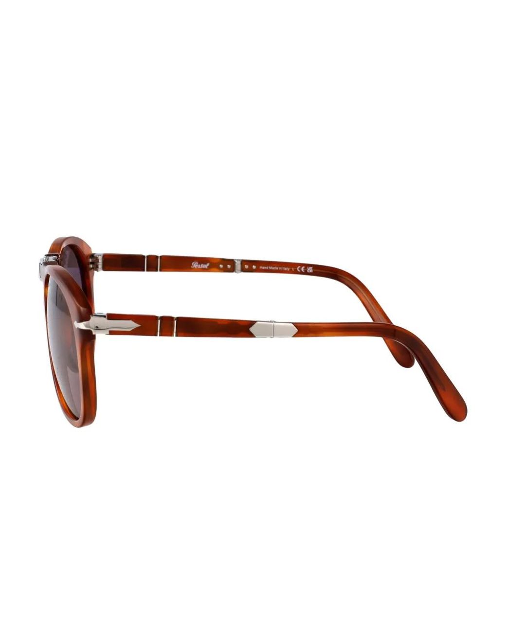Persol Brown Folding Sunglasses for men