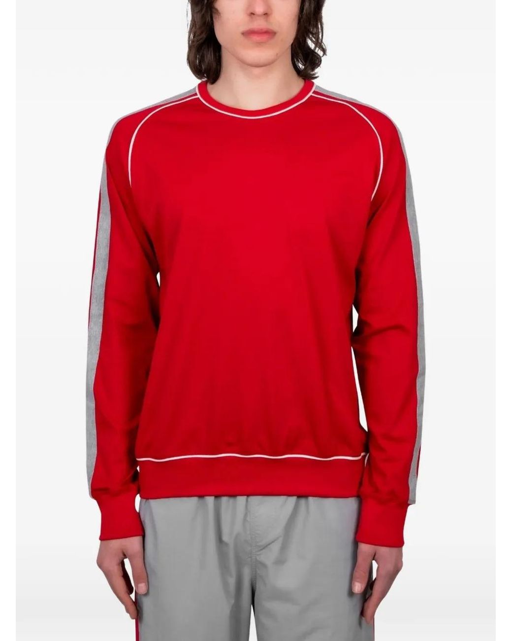 GIMAGUAS Red Killian Contrast-Panel T-Shirt for men