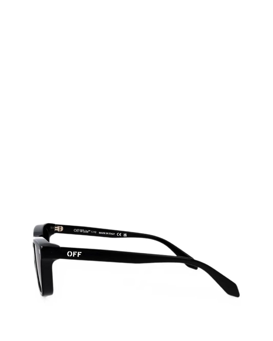 Off-White c/o Virgil Abloh Black Katy Square-Frame Sunglasses