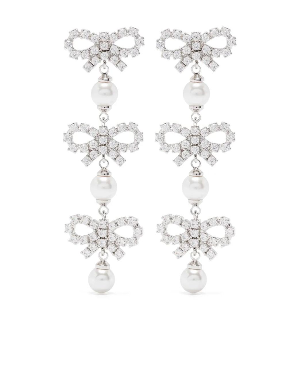 Self-Portrait White Self Portrait Pearl Earrings
