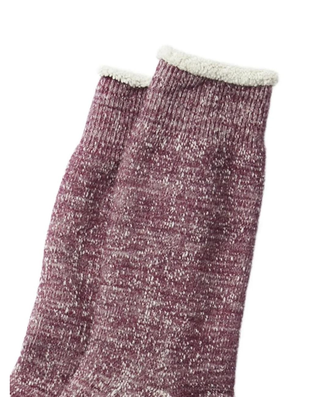 RoToTo Purple Double-Face Socks