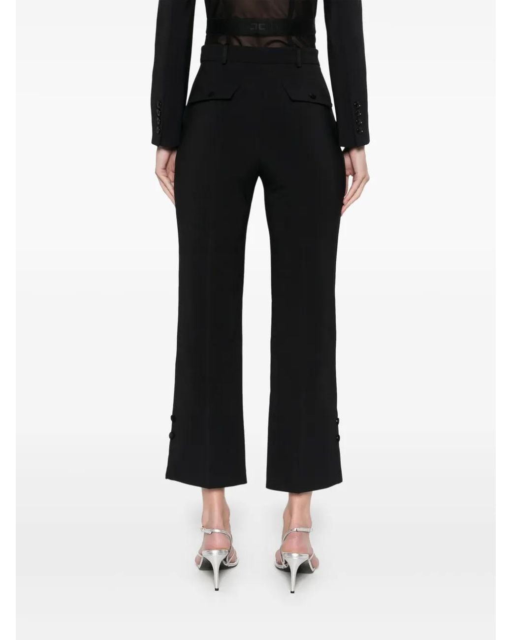 Elisabetta Franchi Black Trousers