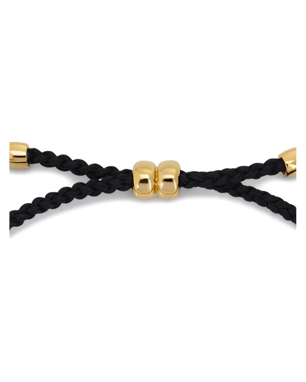 Monica Vinader Metallic Bead Solitaire Diamond Bracelet