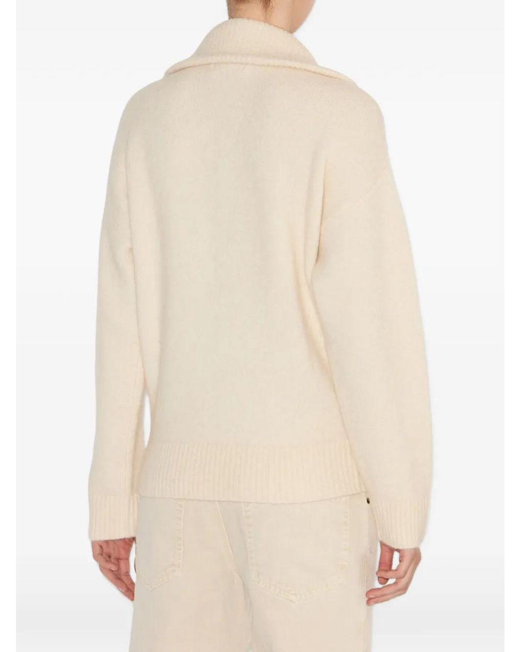 Isabel Marant White Phylia Sweater