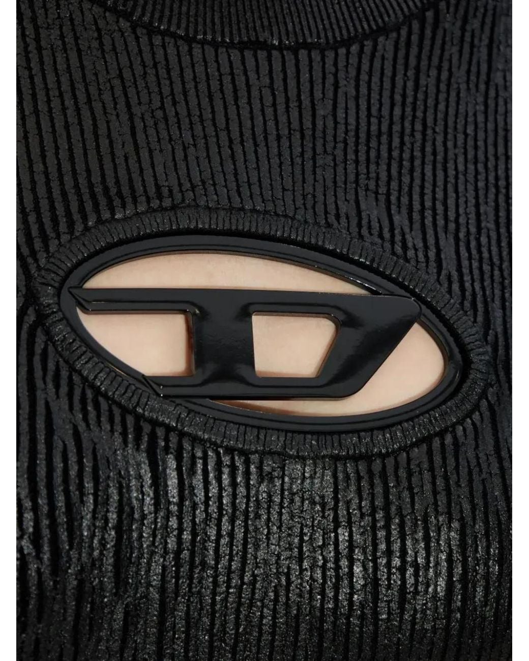 DIESEL Black M-Zary Viscose Dress