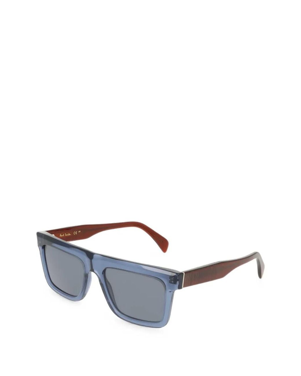 Paul Smith Sonnenbrille Mit Eckigem Gestell in Blue für Herren