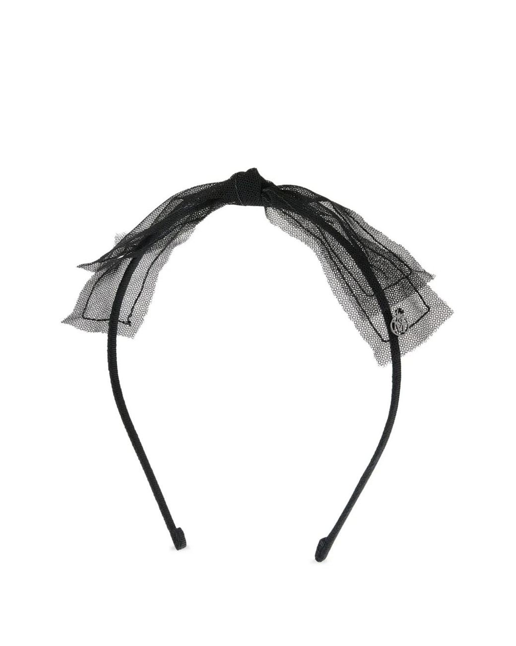Maison Michel Black Kety Headband