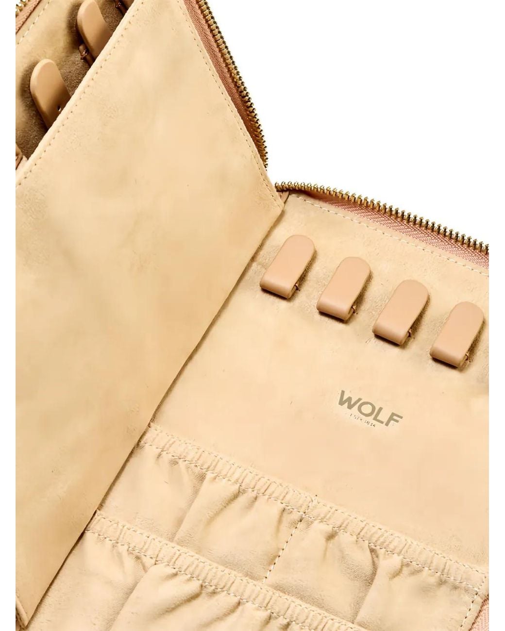 Wolf Bella ジュエリーケース Brown