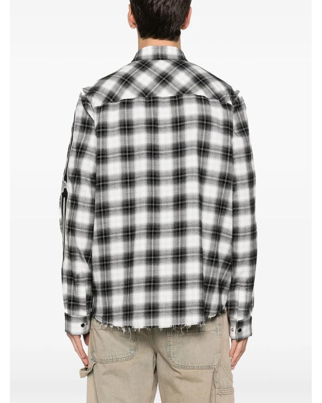 メンズ Amiri チェック シャツ Multicolor