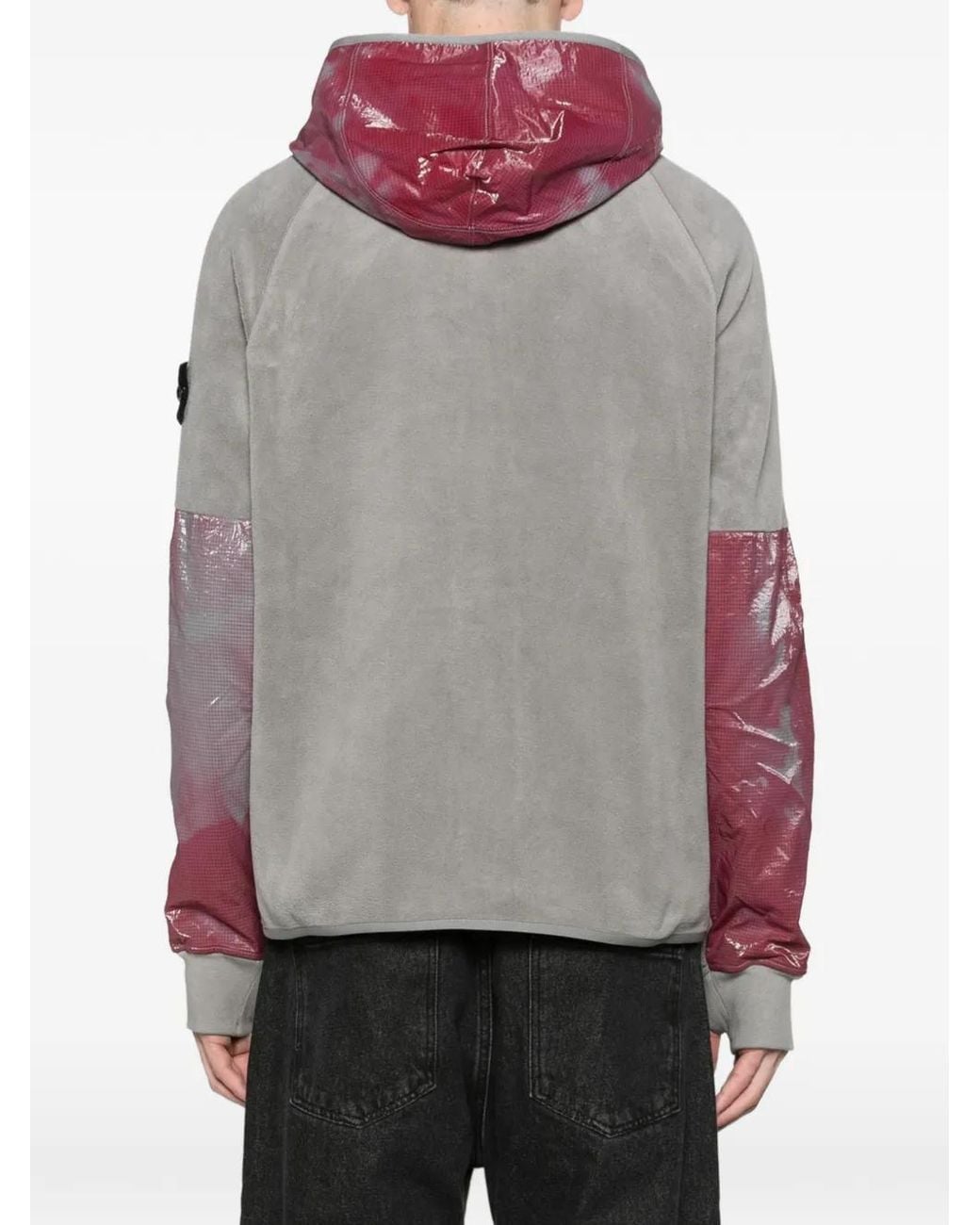 Stone Island Brown 3-Phase Reactive Hoodie for men