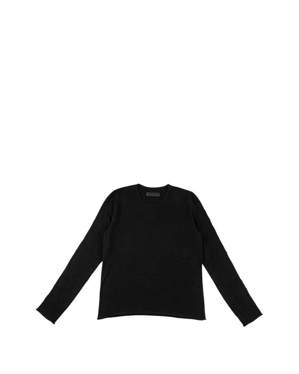 Chrome Hearts Black Herman Jacquard Cashmere Sweater for men