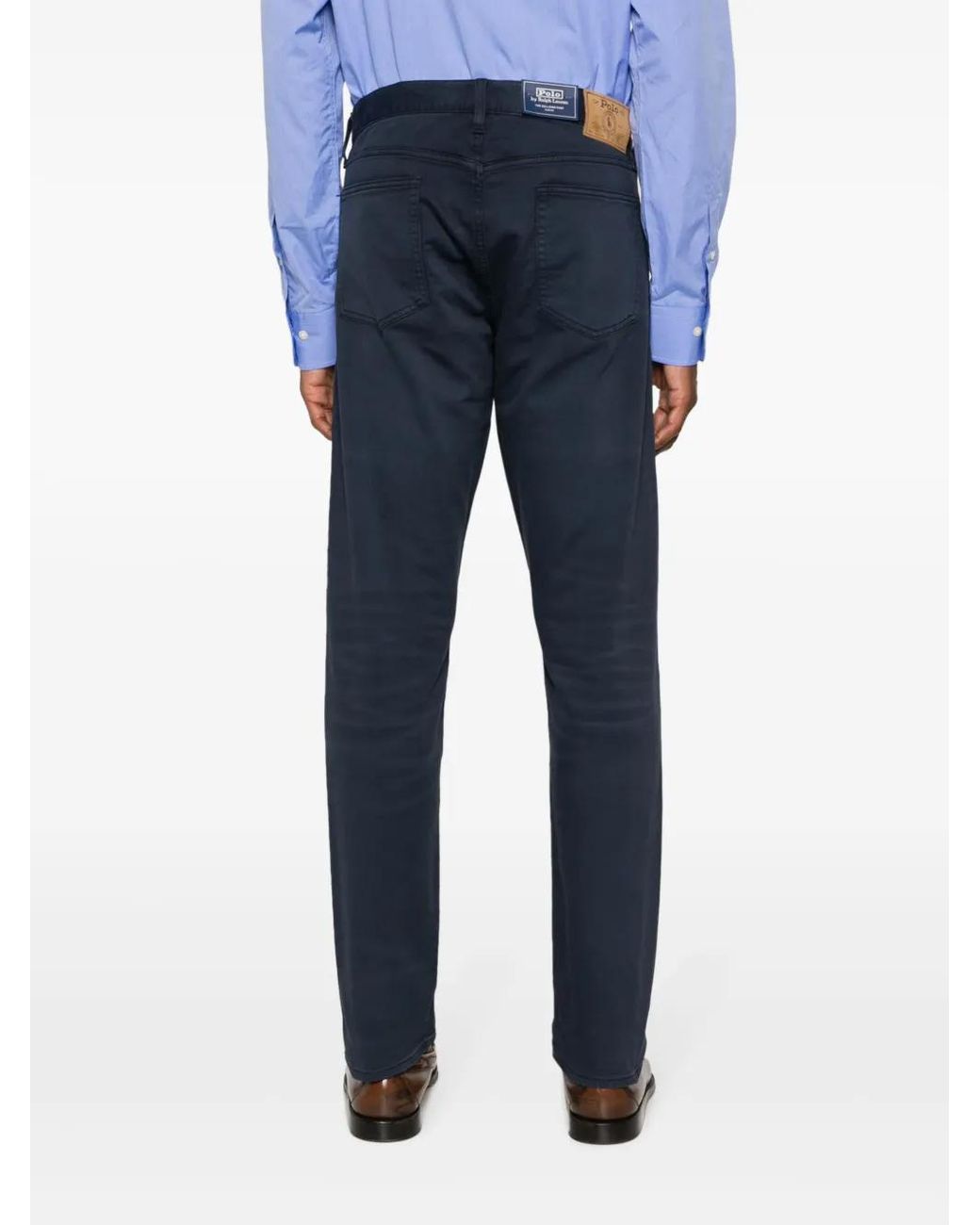 Polo Ralph Lauren Blue Sullivan Straight-Leg Trousers for men