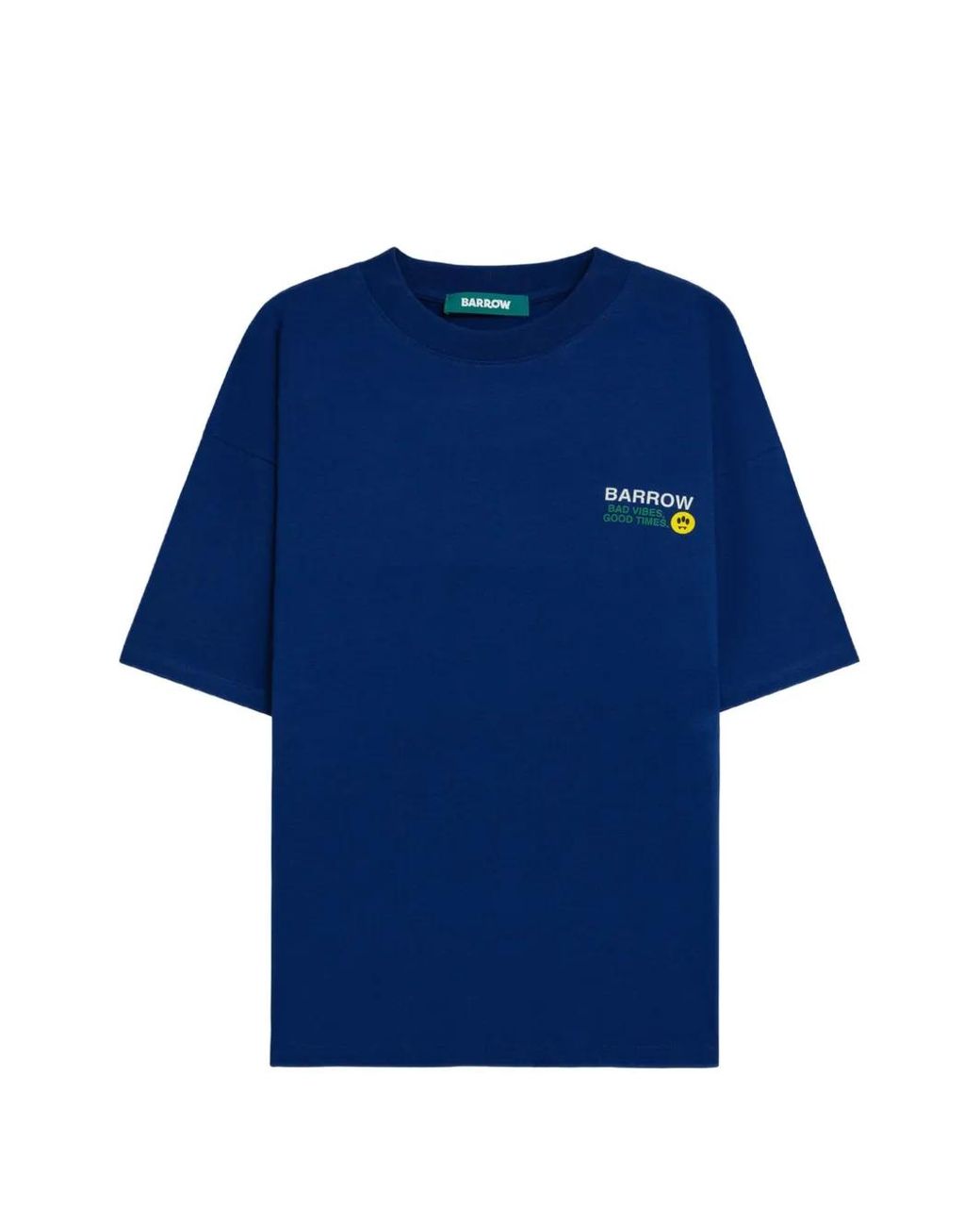 Barrow Blue Printed T-Shirt for men