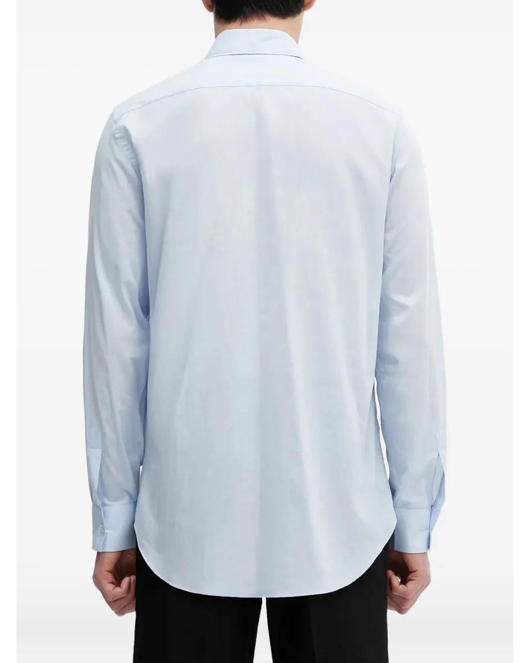 Paul Smith White Long-Sleeved Button-Down Shirt for men