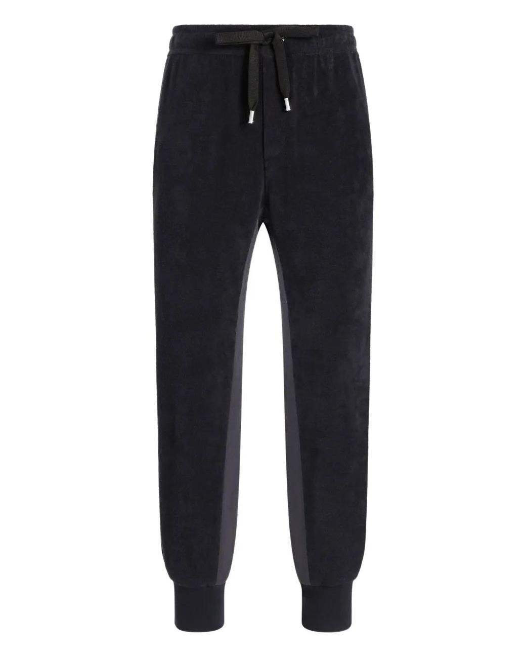Dolce & Gabbana Blue Drawstring Track Pants for men
