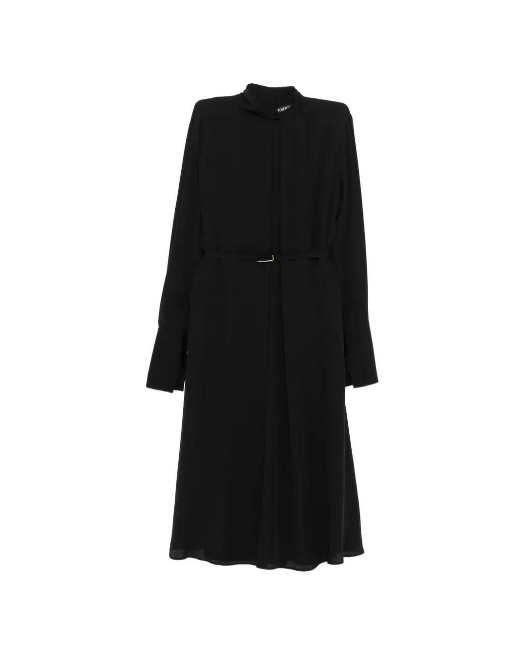 Tom Ford Black Belted Dress