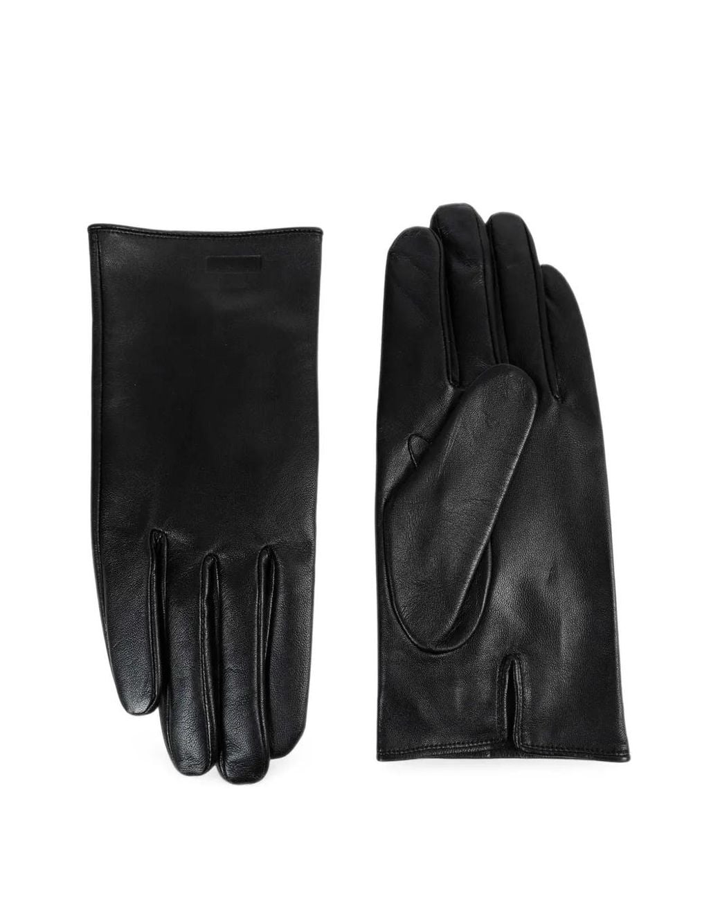 stein Black Gants En Cuir for men