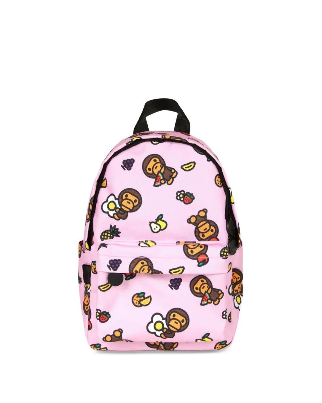 *BABY MILO® STORE BY *A BATHING APE® Pink Baby Milo Fruit-Print Backpack