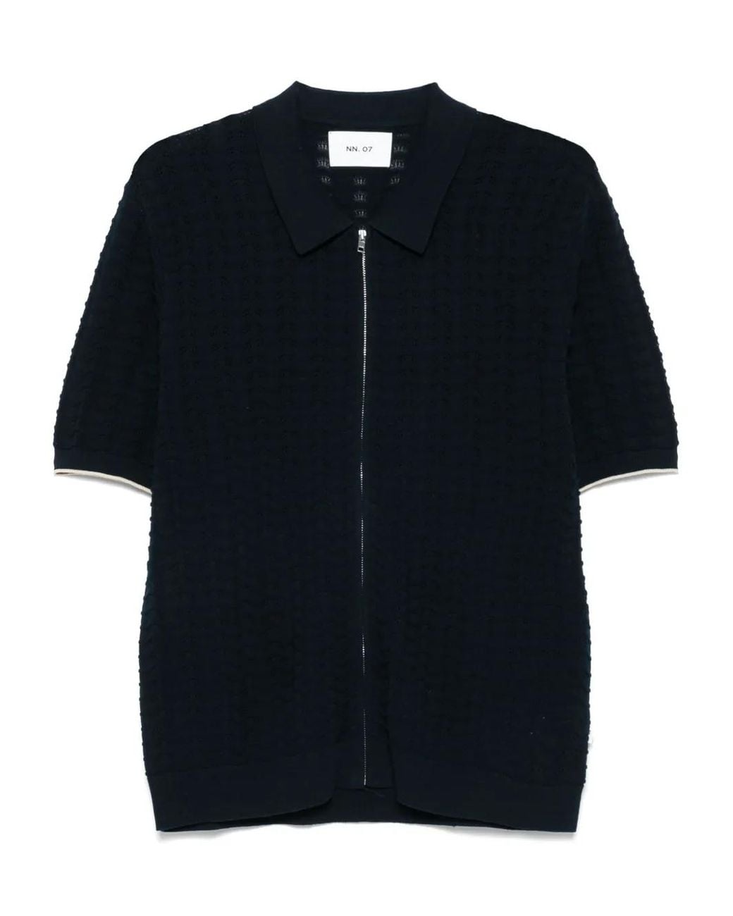 NN07 Black Gustav Cardigan for men