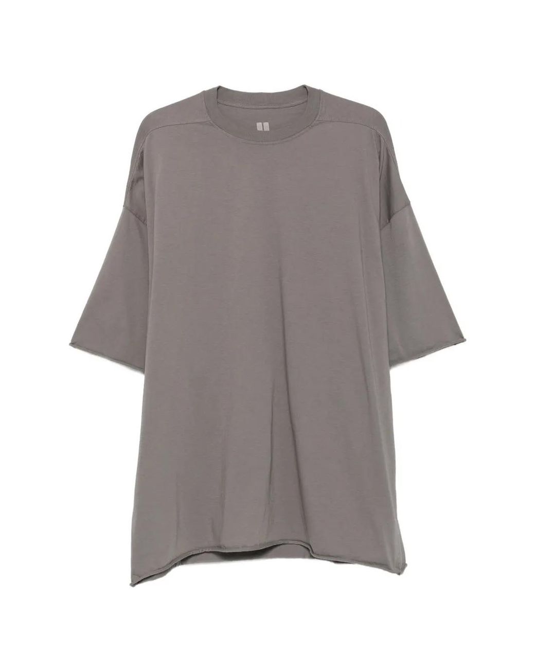 Rick Owens Gray T-Shirt Tower Tommy for men