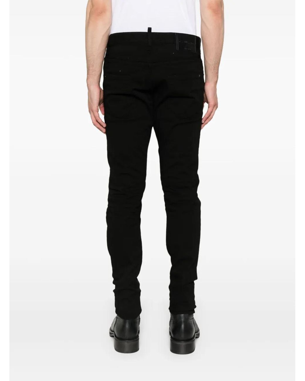 DSquared² Katoenen Jeans in het Black voor heren