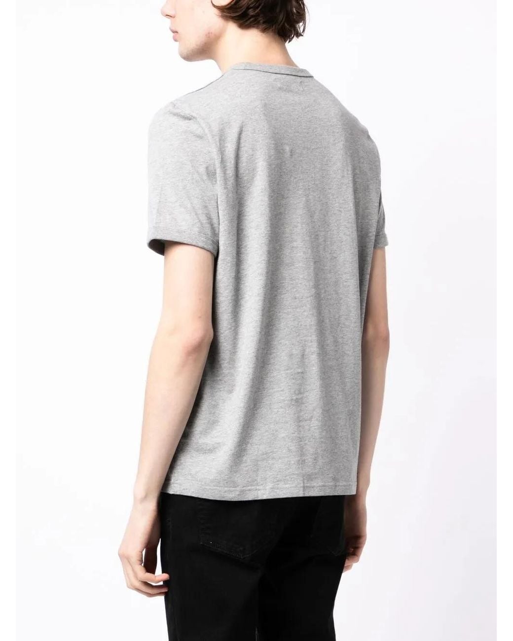 Fred Perry White Ringer Logo-Embroidered T-Shirt for men