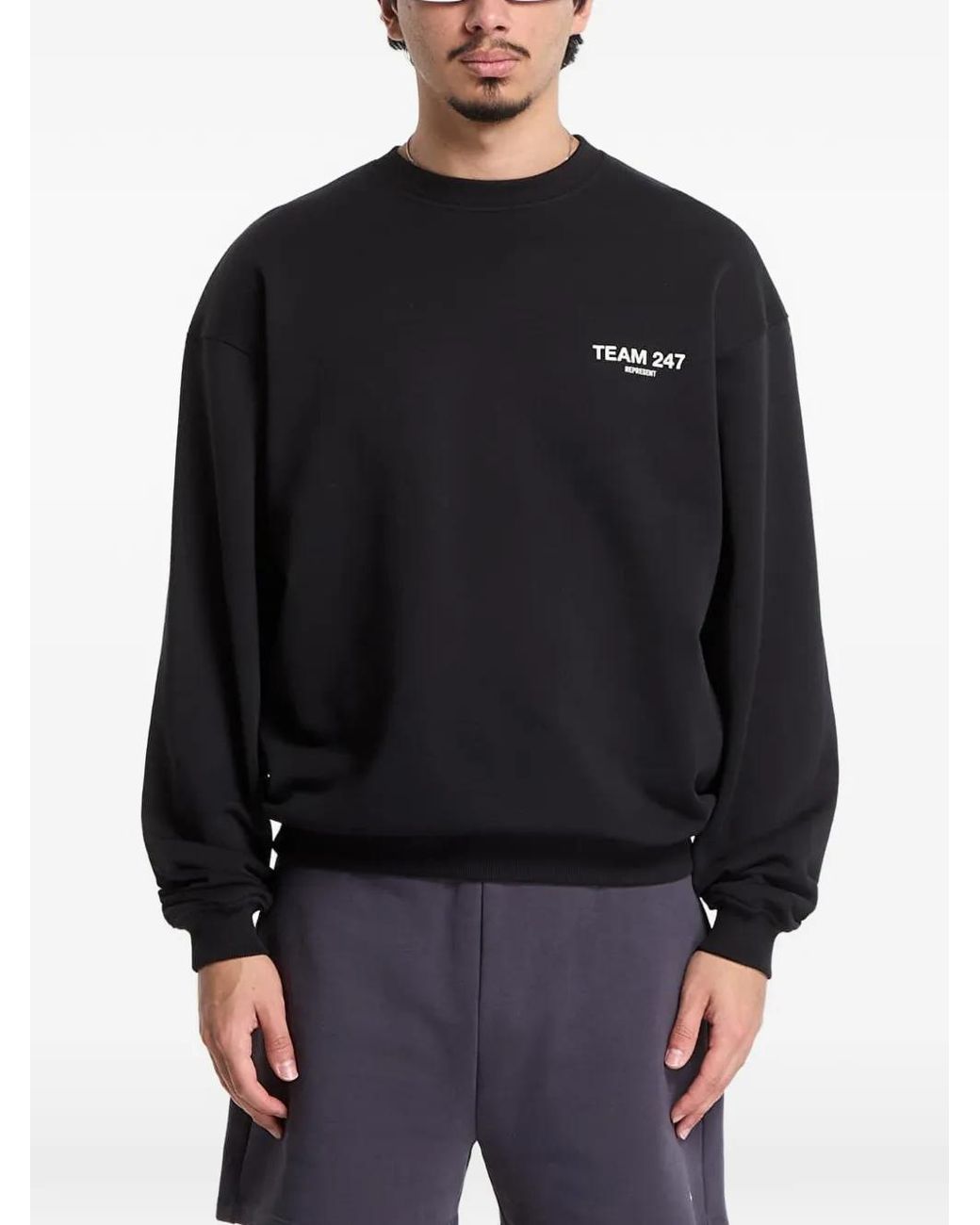 Represent Black Pull 247 Team À Coupe Oversize