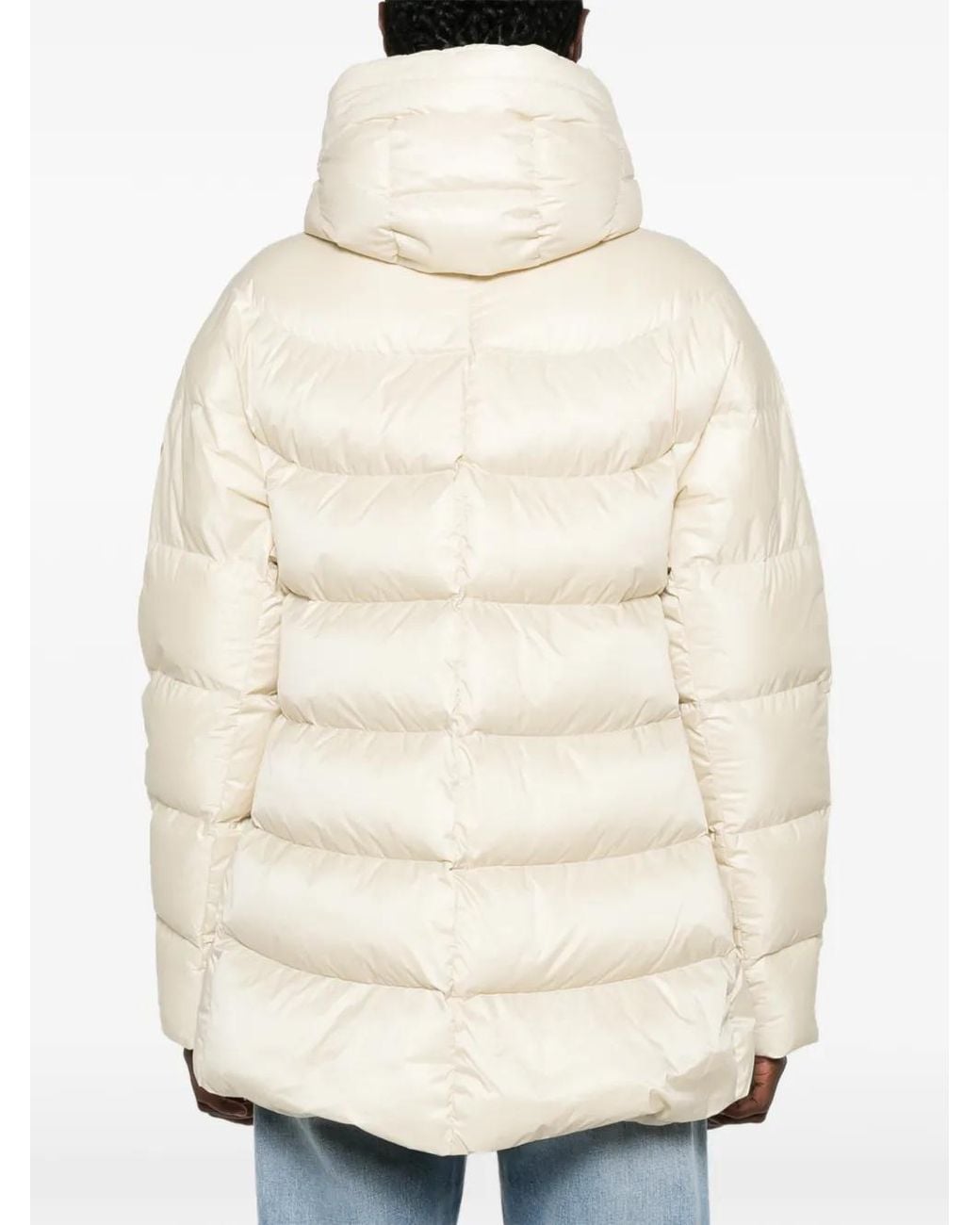 SERGIO MORETTI FIRENZE Natural Hooded Padded Jacket