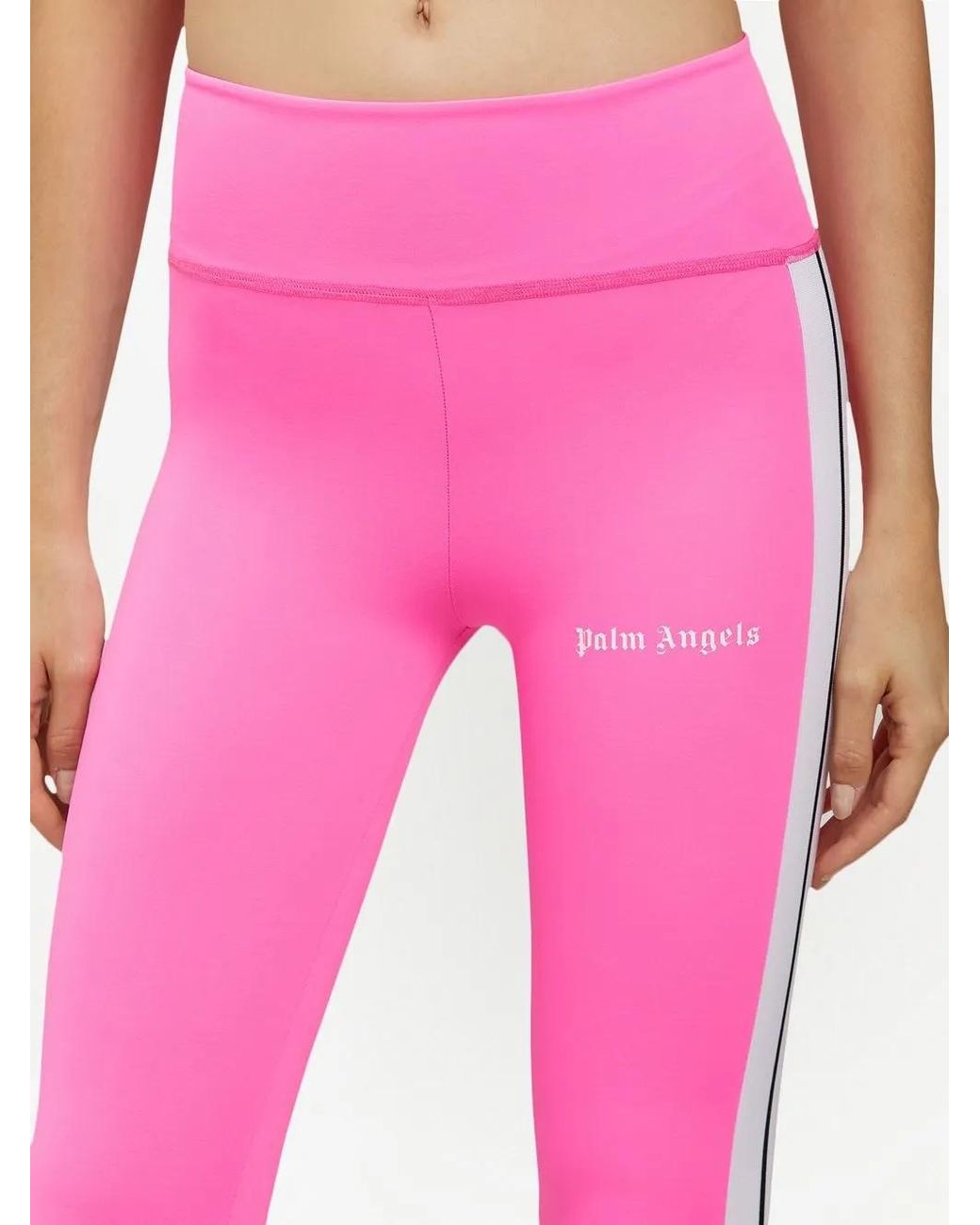 Palm Angels Pink Track leggings Fuchsia