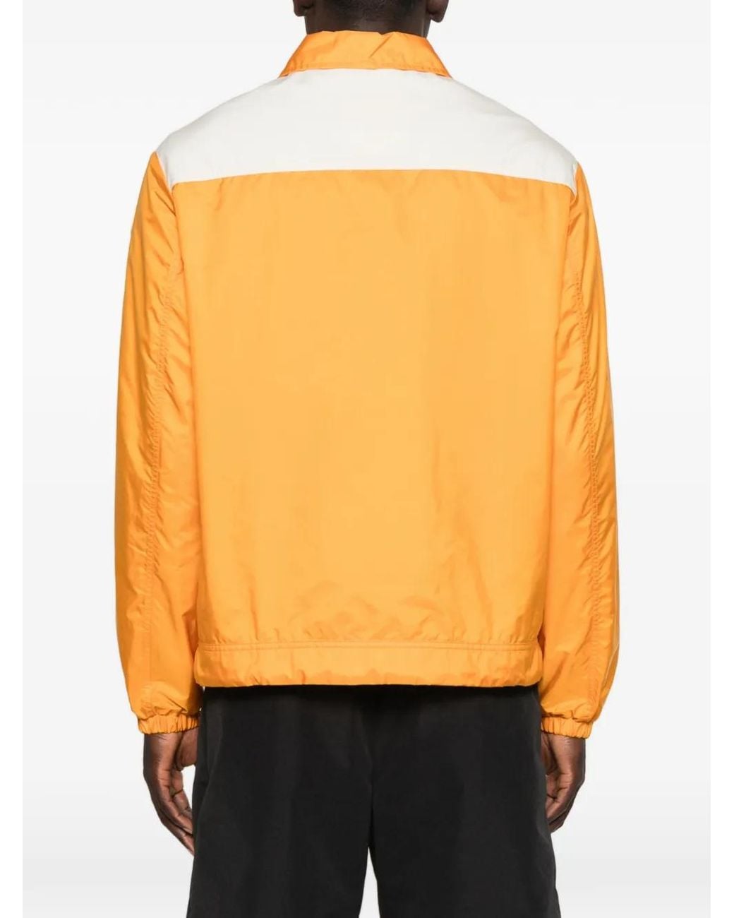 Moncler Orange Dirillo Colour-Block Drawstring Jacket for men