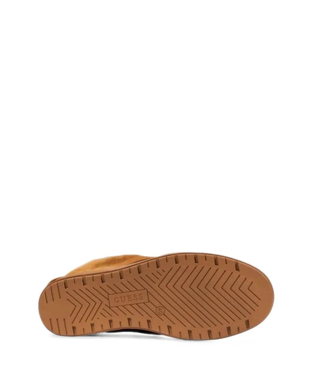 Guess Brown Slouchy Ankle Boots