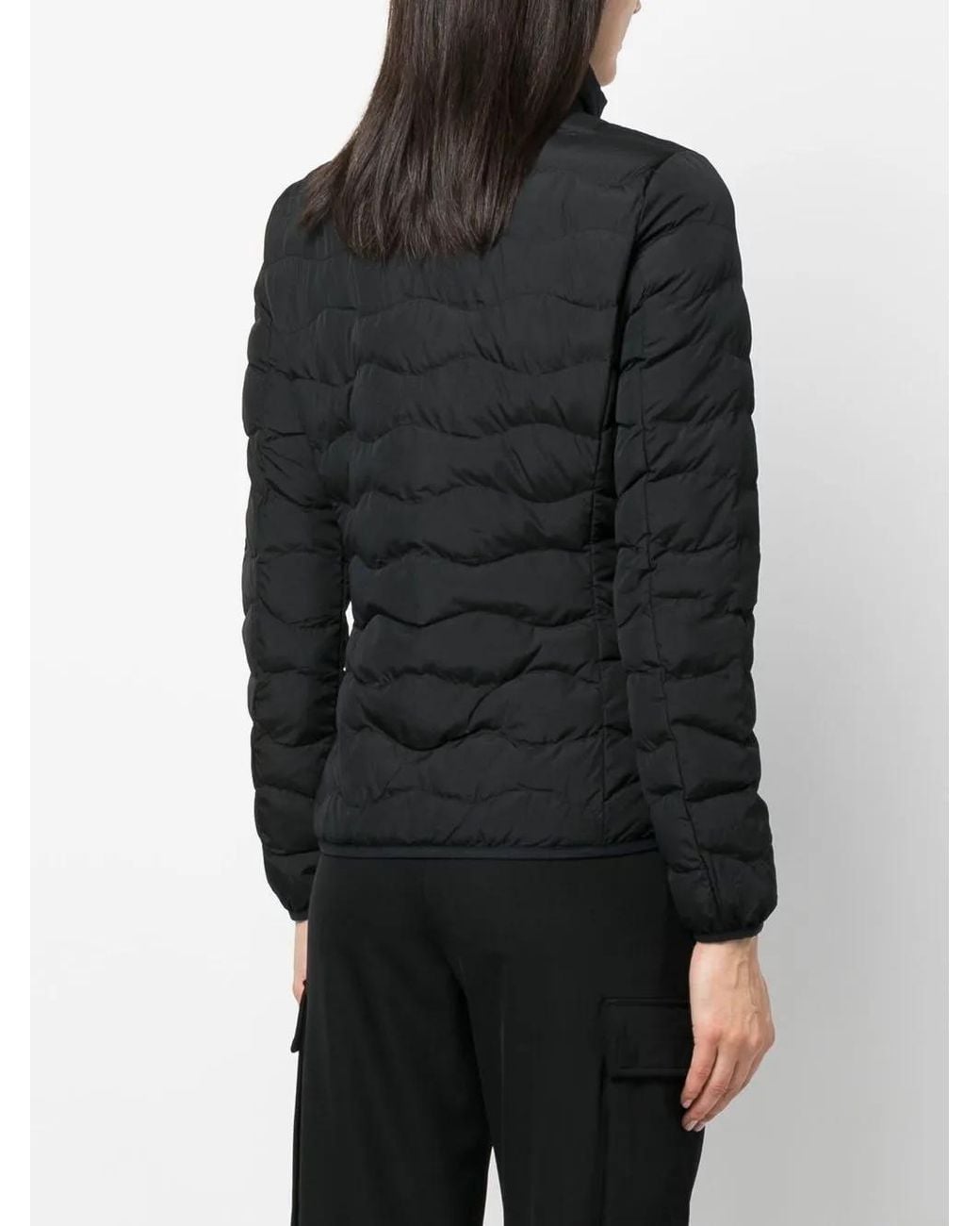 EA7 Black Logo Down Jacket