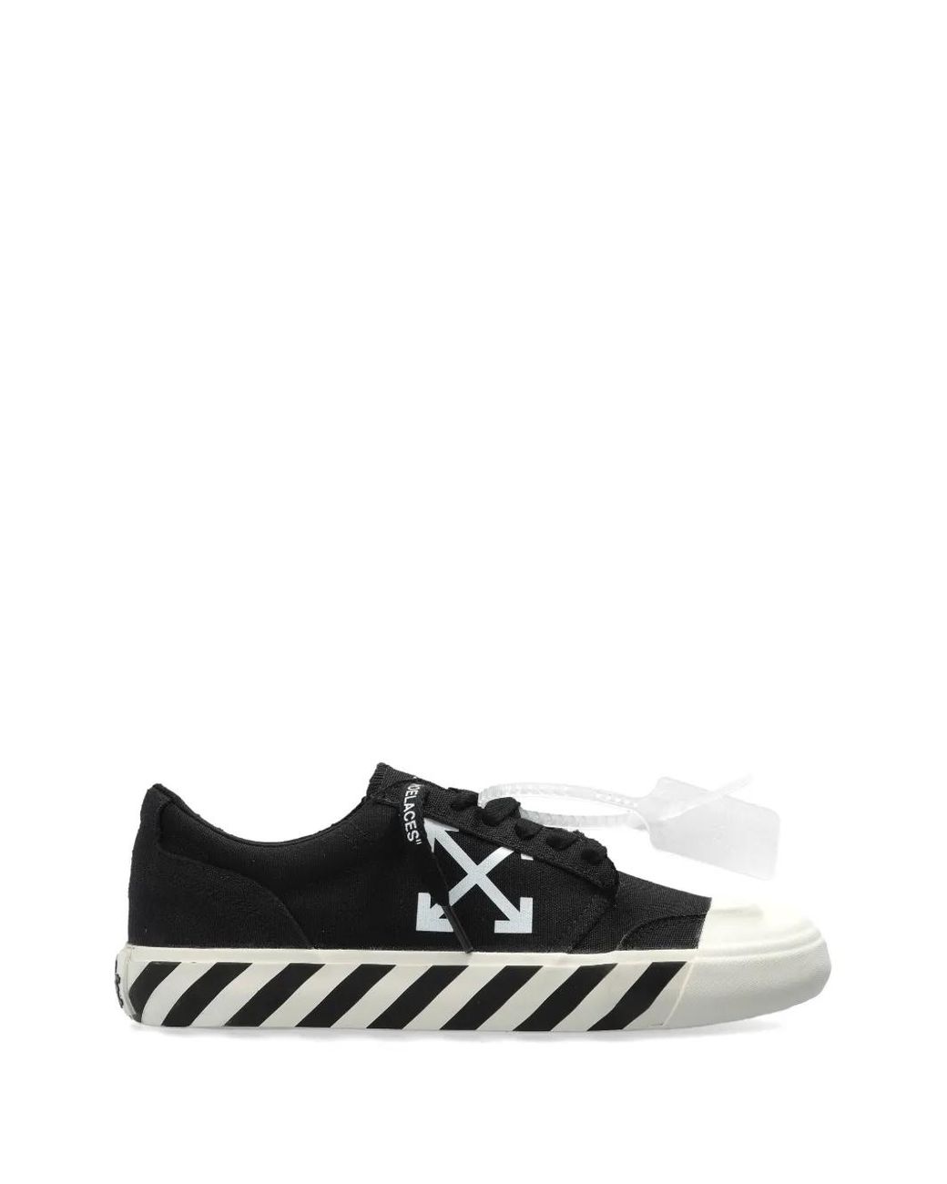 Off-White c/o Virgil Abloh Black 'Vulcanized Undercut' Sports Shoes