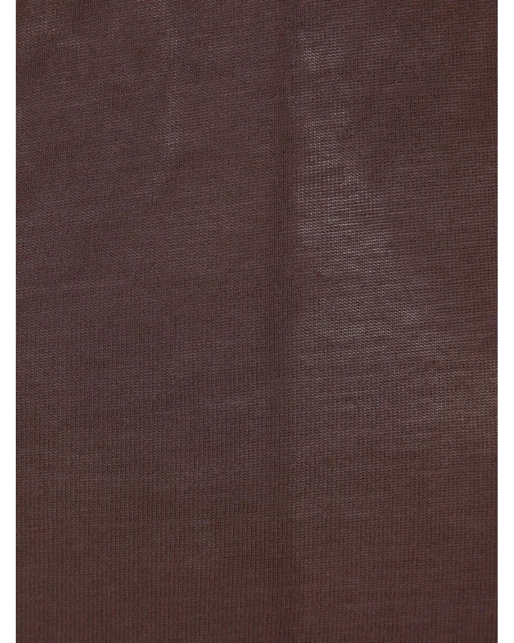 Rick Owens Brown Athena T-Shirt