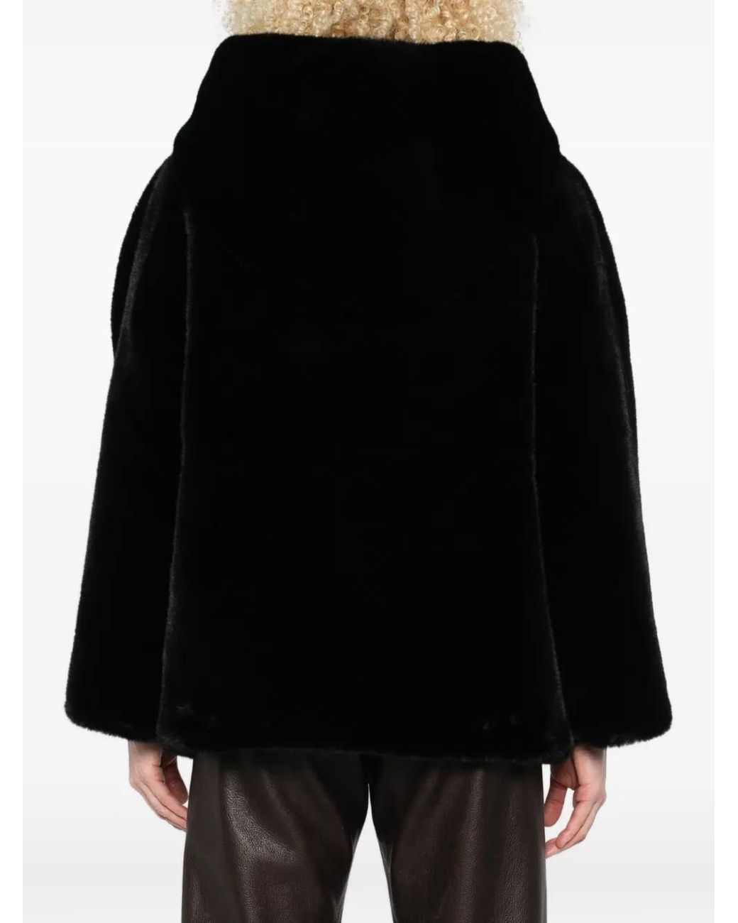 Emporio Armani Black Faux Fur & Shearling Jackets